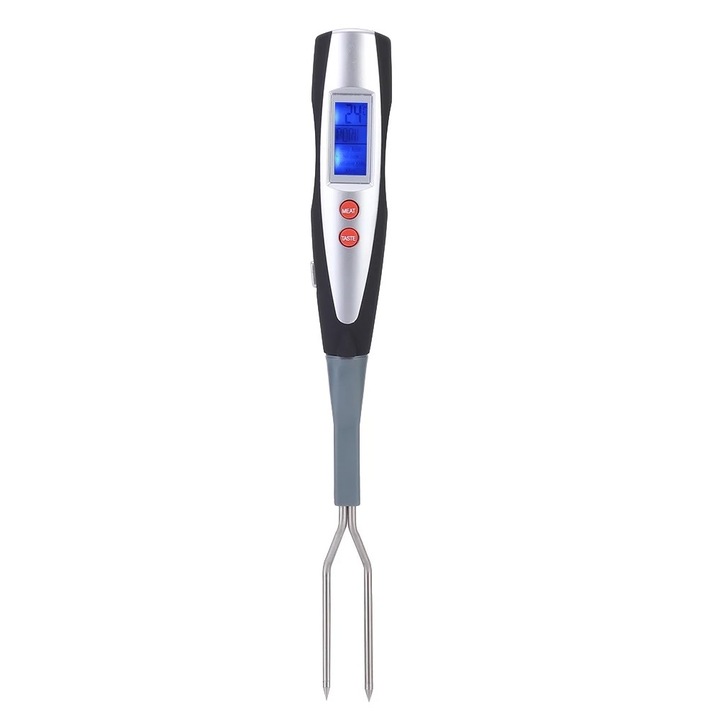 Termometru digital pentru carne, negru, 390x40x25mm, 100% nou