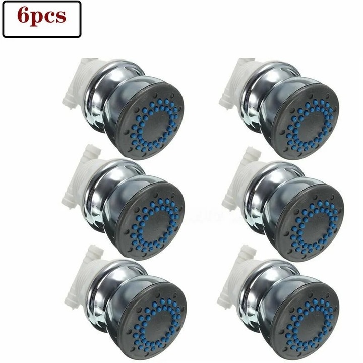 Dus cu duza ajustabila, design ultra-subtire, alb + gri, 35mm x 49cm, set de accesorii pentru gradina