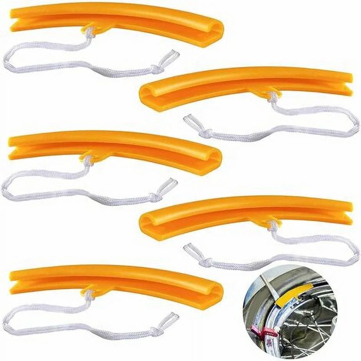 Protector pentru anvelope, material poliuretan, capac de protectie de otel pentru automobile, manson rezistent la uzura