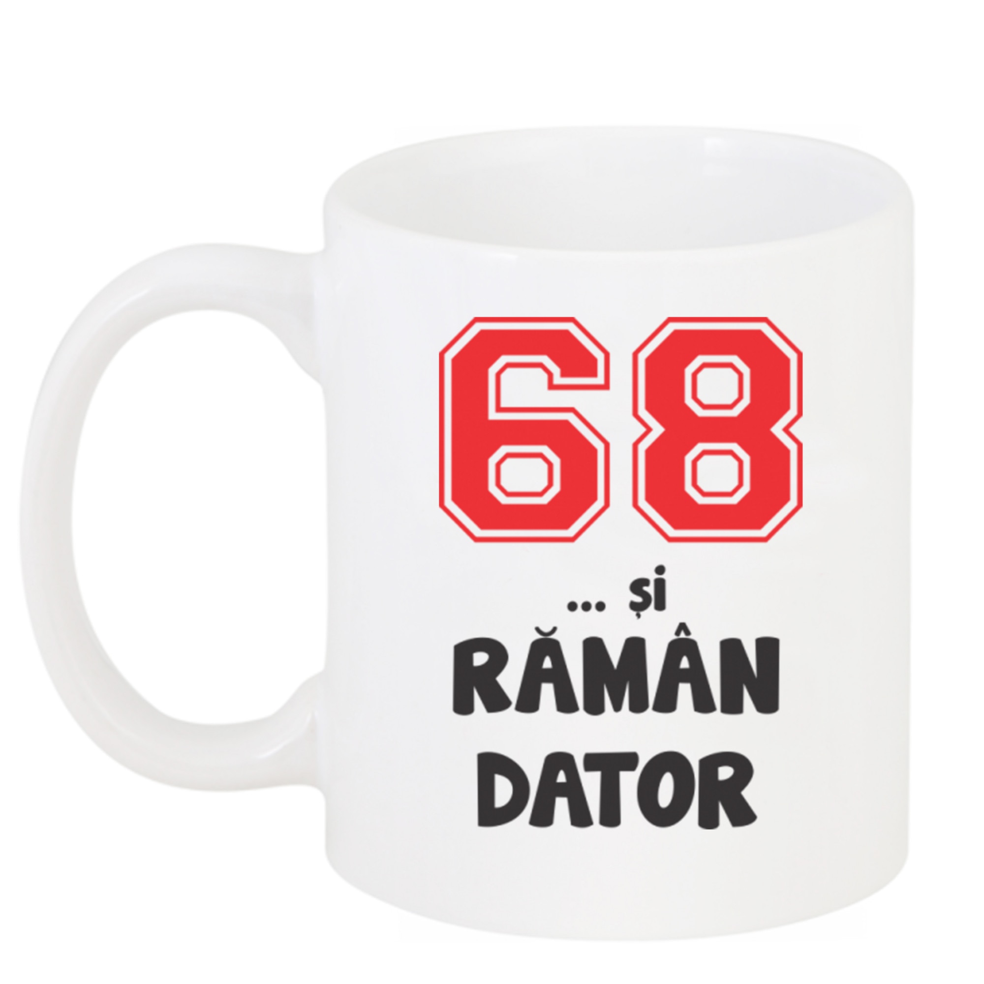 Cana personalizata cu mesaj 