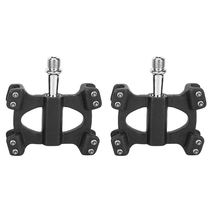 Set 2 pedale bicicleta, 96x73x25mm, negru