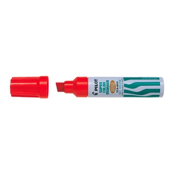 Marker Permanent Pilot Jumbo, Varf Lat, 12.5 mm, Rosu Marker Permanent Pilot Jumbo, Varf Lat, 12.5 mm, Rosu
