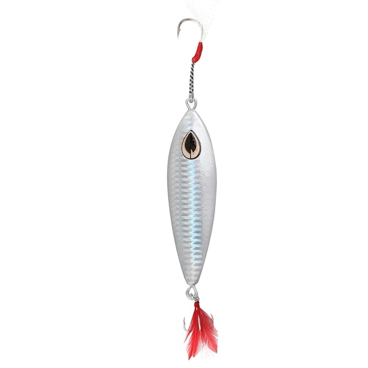 Momeala artificiala pentru pescuit, 11.5cm, argintiu, 100g/150g