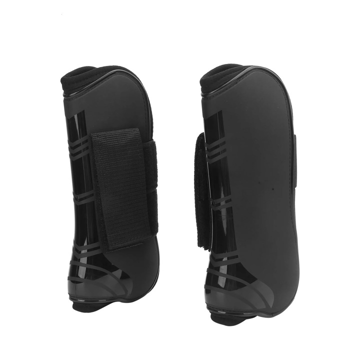 Set 4 bucati cizme de tendon pentru cai, protectie, usoare, ajustabile, multicolor
