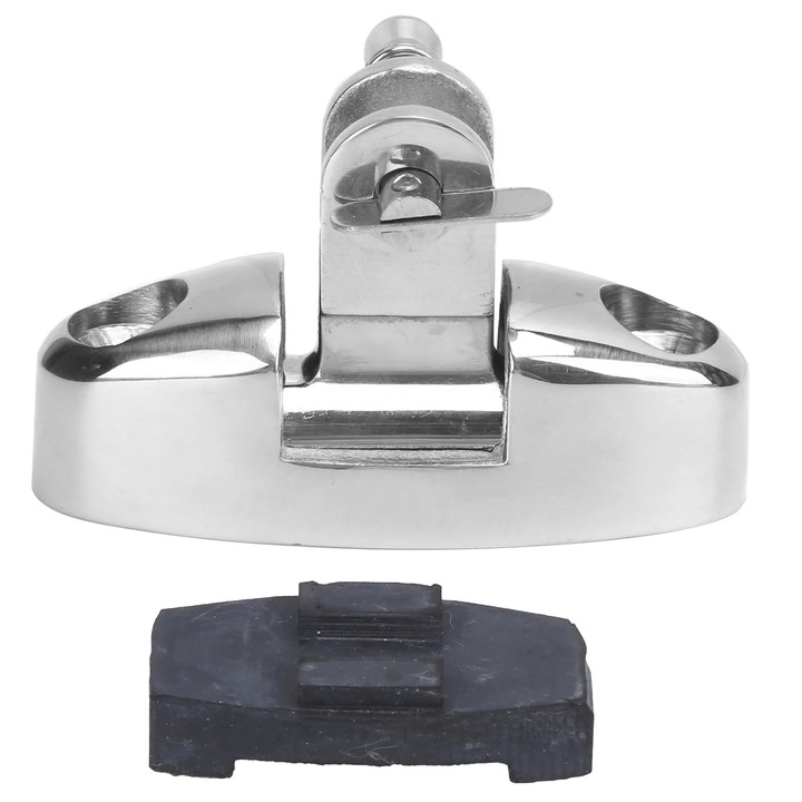 Hinge rotativ pentru punte de barca 70mm, inox 316, cu pin detasabil, accesorii ambarcatiuni sportive