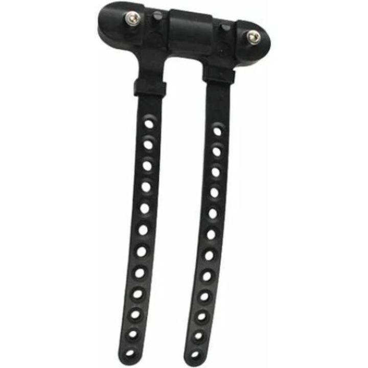 Suport sticla bicicleta din silicon, negru, anti-vibratii