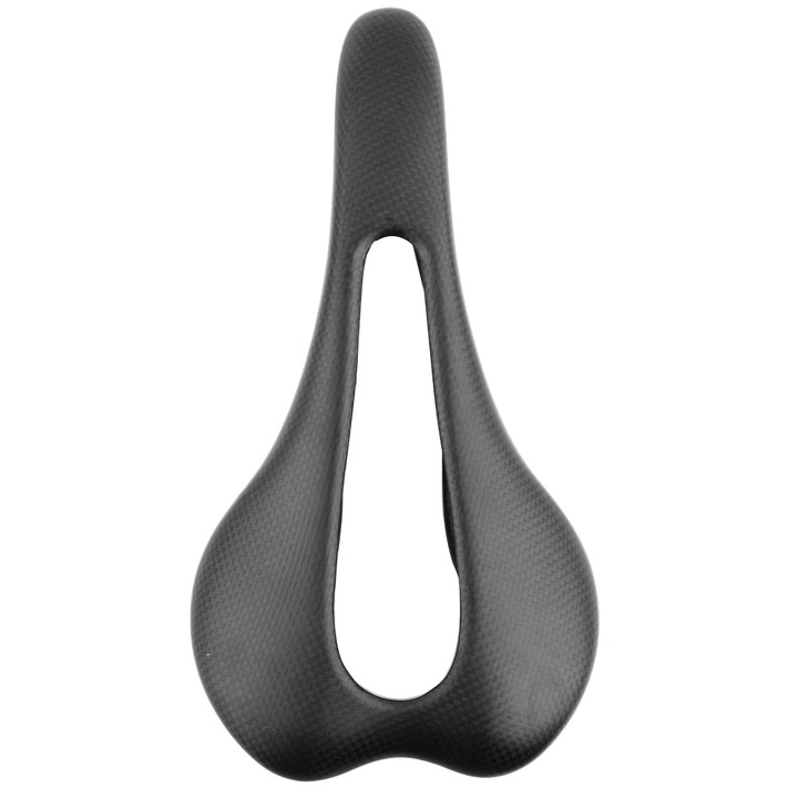 Sa de bicicleta din fibra de carbon, set, 275x147mm, negru