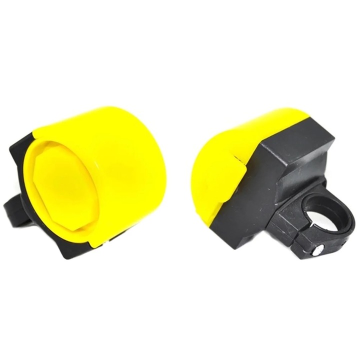 Sonerie electrica pentru bicicleta, galben, 4x5cm