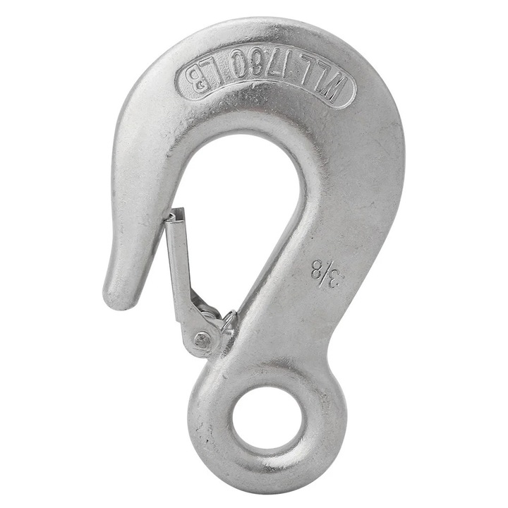 Clema de prindere din inox, 3/8", argintiu, 9x2.8cm