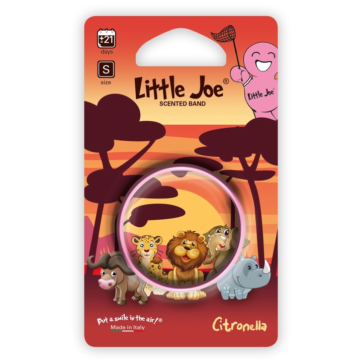 Bratara impotriva tantarilor, Little Joe, Citronella, Mic, Copii, Roz