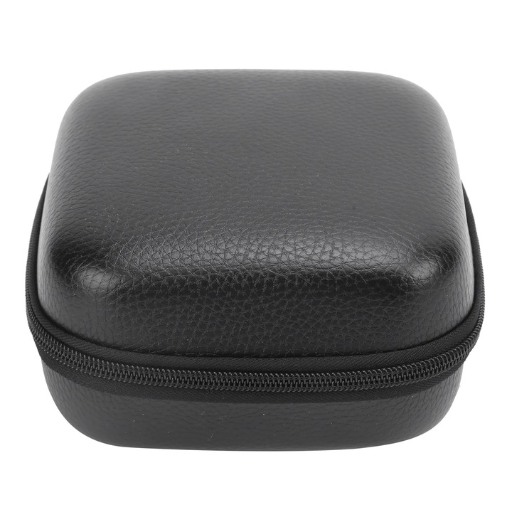 Geanta pentru mulinete de pescuit, PU, neagra, dimensiuni S: 17x17x9.5cm, M: 23x18x14cm, L: 27x20.5x14cm