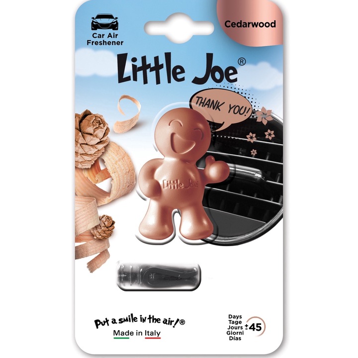 Odorizant auto, Little Joe, Thumbs Up, Cedarwood