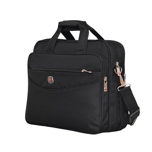 Geanta laptop 916, 15.6", 30/38/8 cm, Negru