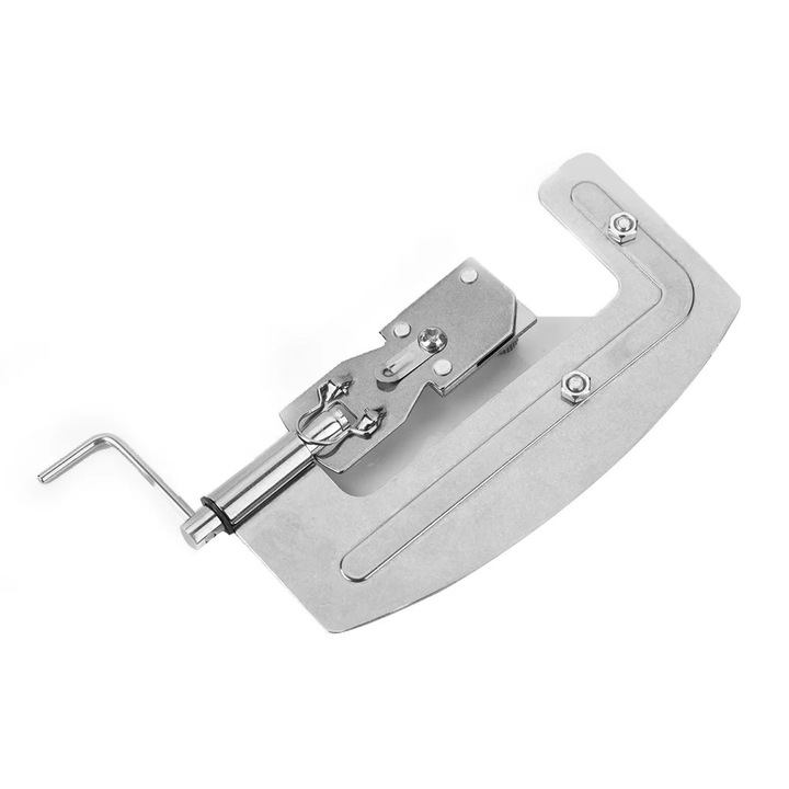 Dispozitiv de legare carlig de pescuit, inox, 11.2x4.5cm