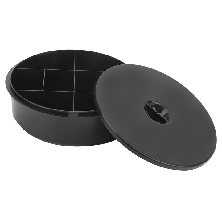 Cutie pentru momeli, set, neagra, 20x6.5cm