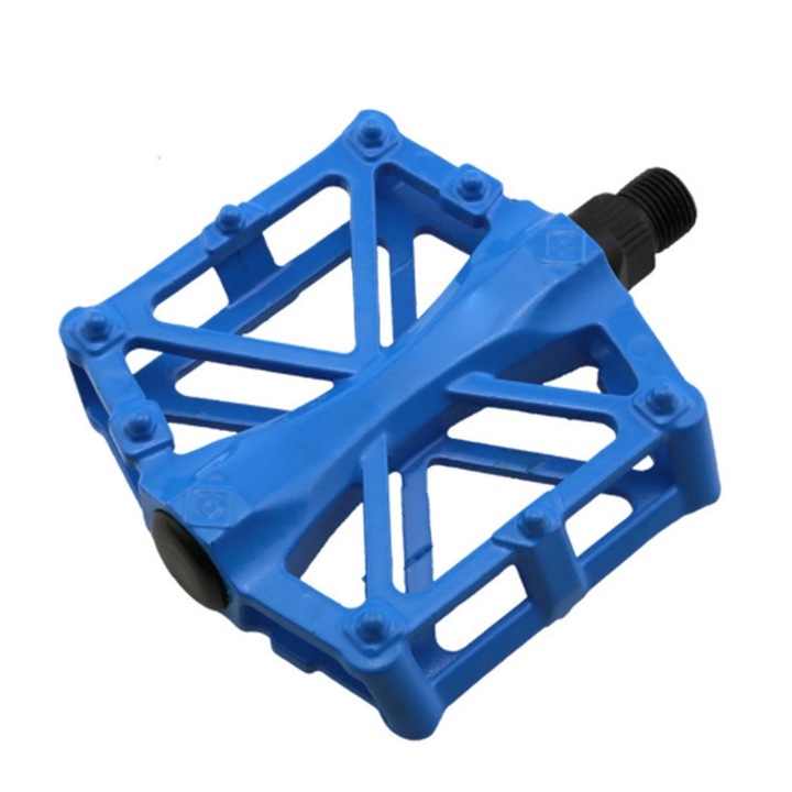 Pedale bicicleta, set, anti-derapante, albastru, 98x118mm