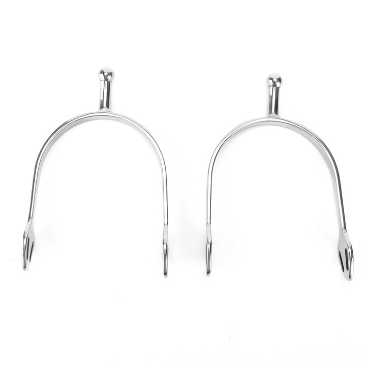 Set de spori pentru cai din otel inoxidabil, 13x9cm, pentru iubitorii de echitatie