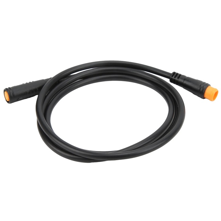 Cablu de acceleratie pentru bicicleta electrica, 87cm, plastic, negru