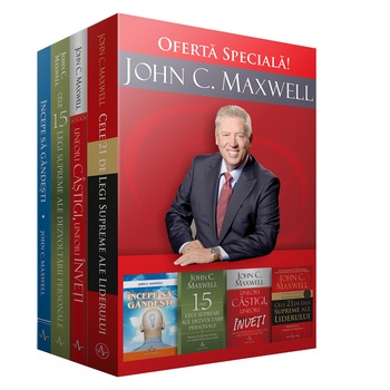 Set 4 carti JOHN C. MAXWELL Set 4 carti JOHN C. MAXWELL
