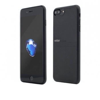 Husa de protectie Vetter Clip-On Slim Classic pentru Apple iPhone 8 Plus / iPhone 7 Plus, Black