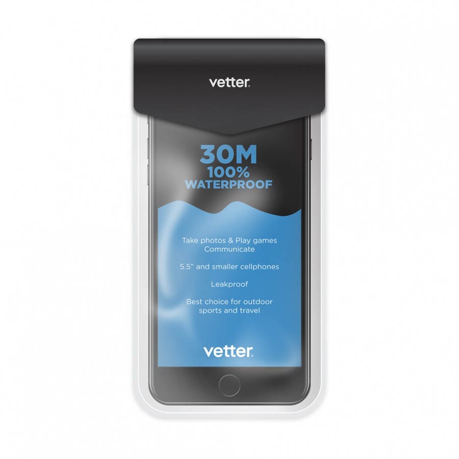 Husa de protectie Vetter Water Proof Case, Universal, Black
