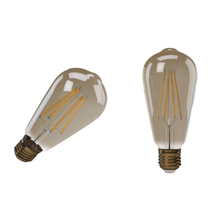 Крушка LED Emos Z74302, Винтидж, 4W, E27, WW+