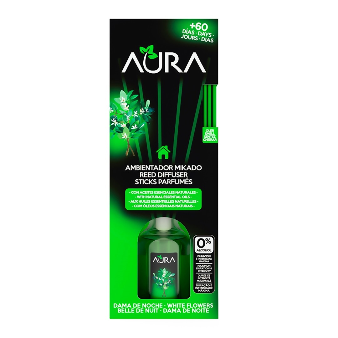 Odorizant camera 0% alcool Aura, Regina Noptii 50 ml, + 60 zile