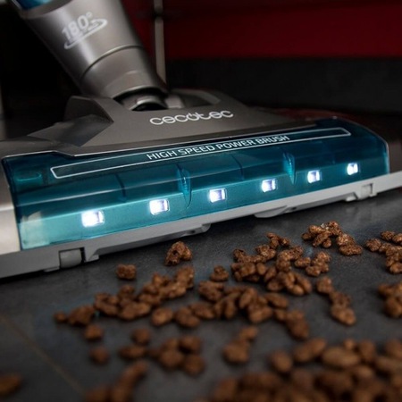 Aspirator 3 in 1, Conga ErgoPower 5044, Acumulator Li-Ion 25.9 V, fara sac, filtru HEPA, LED, autonomie 45'