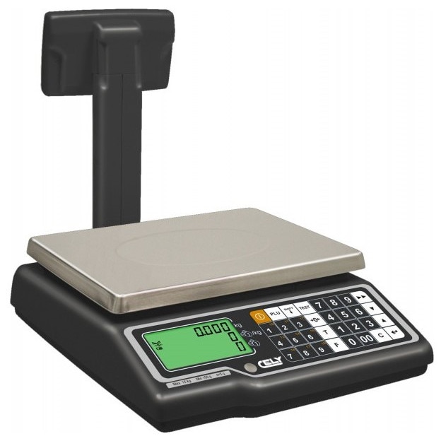 Cantar Dibal G325, 15/30kg, acumulator, suport afisaj