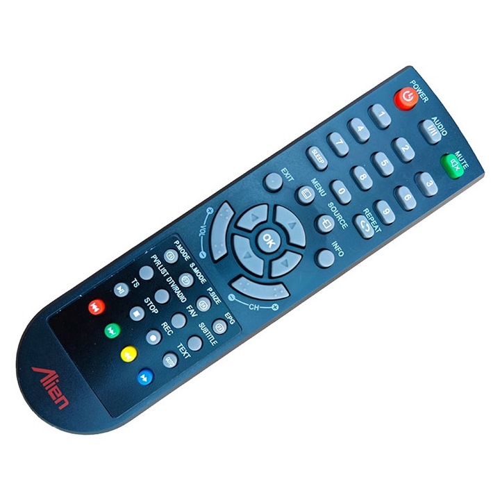 Професионално дистанционно за телевизор, Alien Surface, 32DM1000, ергономично, черно