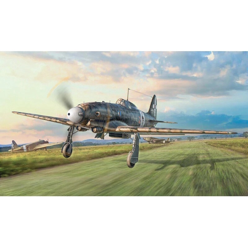 航空機・ヘリコプター Macchi MC.205 Velcro No.2519 Macchi MC.205 Veltro Italeri 2519