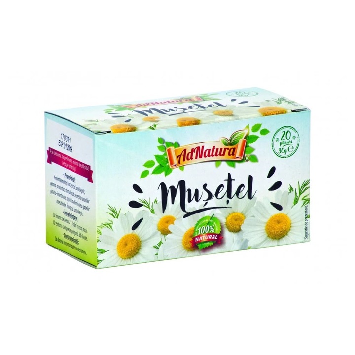 Ceai de Musetel, 20 pliculete