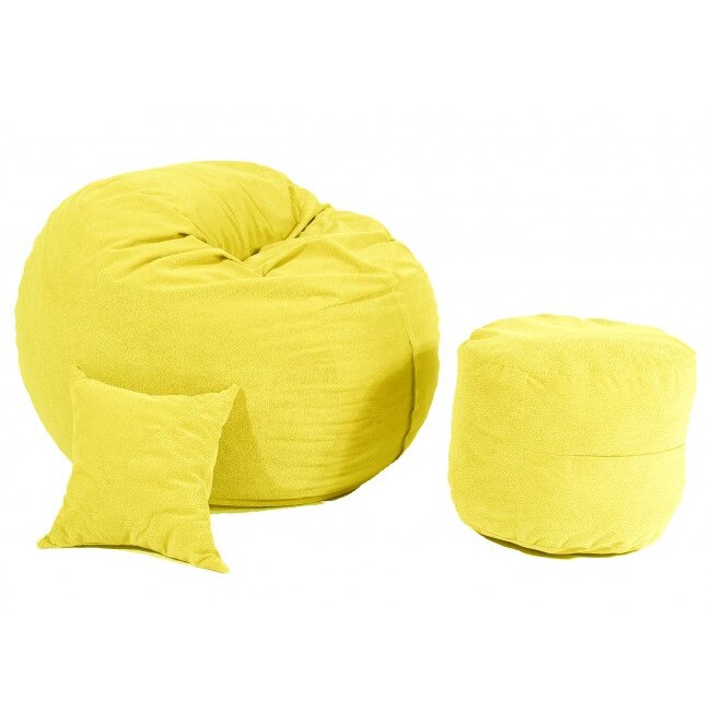 Set Fotoliu (Mediu) Matusalem+Otoman+Perna decorativa - Quince (Gama Diamond) husa detasabila, Transformabil in pat, Fabricat in Romania, umplut cu fulgi de burete memory mix®, marca Pufrelax