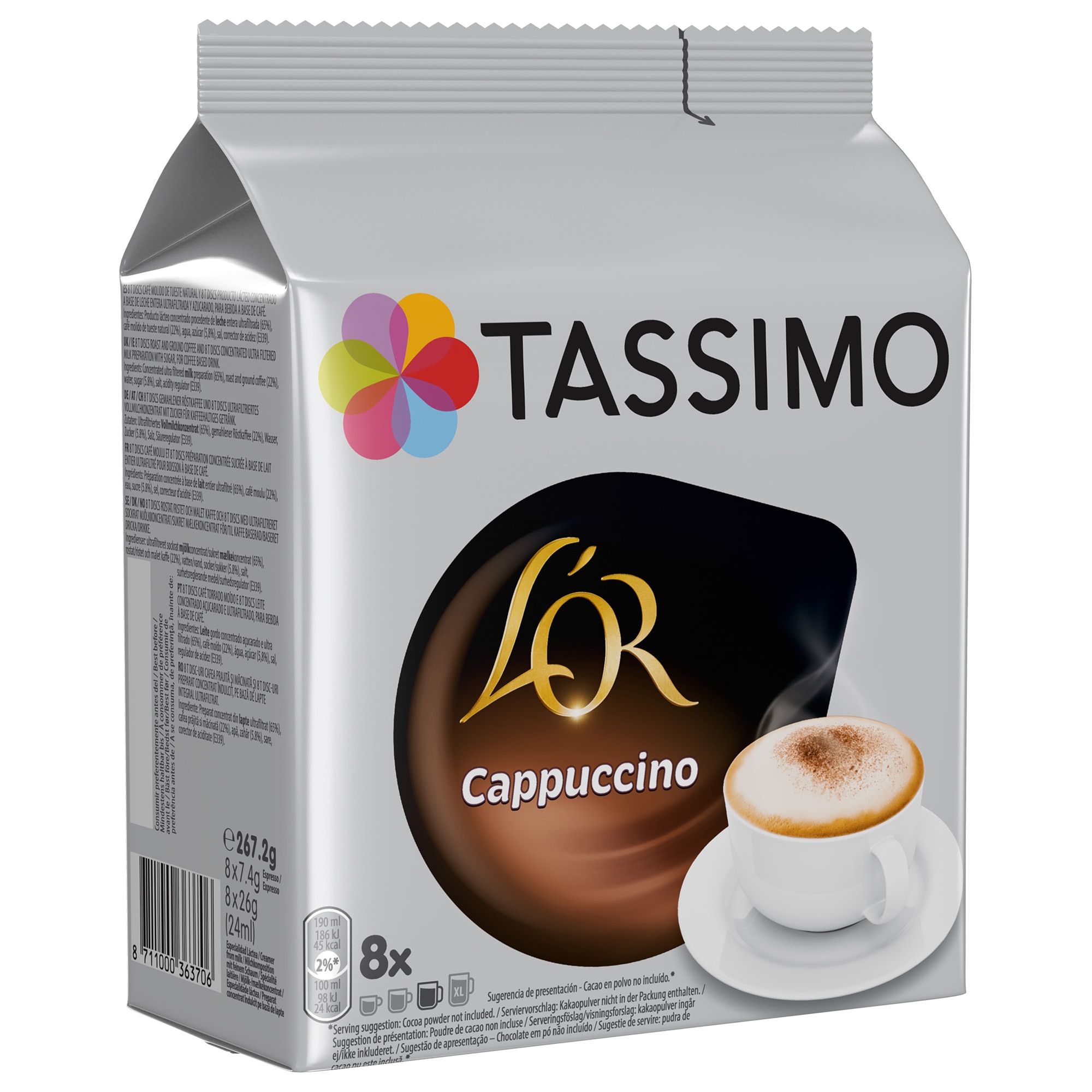 Tassimo Grand Mère Espresso, Coffee, Coffee Capsule, Ground Roasted Coffee,  16 T-Discs