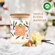 Air Wick Essential Oils illatgyertya Vanília és édes mandula, 185 g