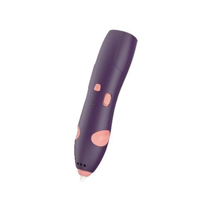 3D писалка, 3 PLA филамента, 1 почистваща игла, лилава