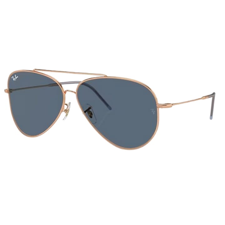 Унисекс слънчеви очила Ray-Ban Aviator Reverse R0101S, златисто-сини
