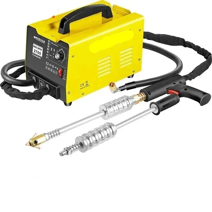 Karosszéria kiegyenesítő hegesztőgép készlet, 3500A, 5 mód, 20,5x32x25,5cm