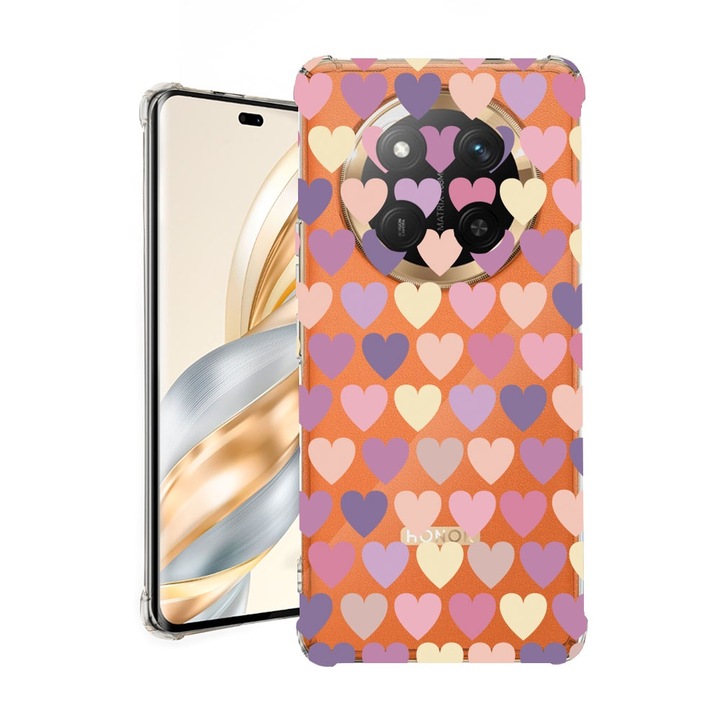 BestCase® Husa pentru Honor Magic7 Lite, Anti Shock 1.5MM, Hearth, Protectie camera, ecran si colturi, 1926355 AS 34