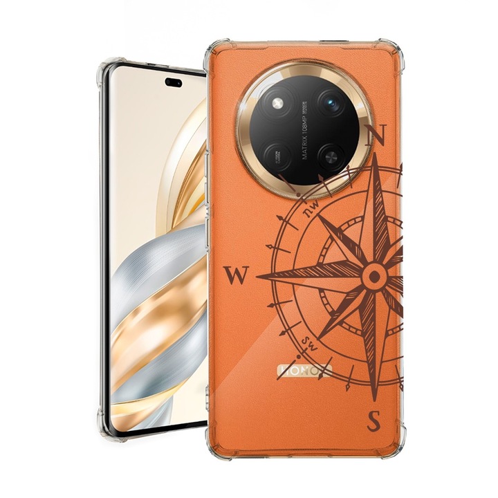 BestCase® Husa pentru Honor Magic7 Lite, Anti Shock 1.5MM, Compass, Protectie camera, ecran si colturi, 1926355 AS 971