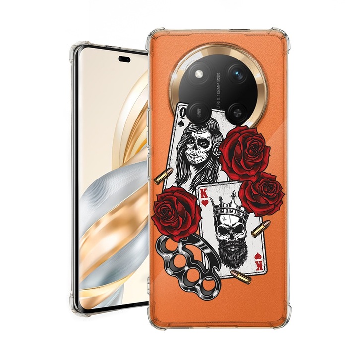 BestCase® Husa pentru Honor Magic7 Lite, Anti Shock 1.5MM, Night Life, Protectie camera, ecran si colturi, 1926355 AS 1628