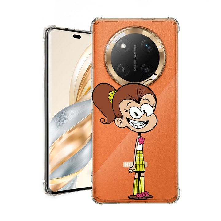 BestCase® Husa pentru Honor Magic7 Lite, Anti Shock 1.5MM, The Loud House - Luan, Protectie camera, ecran si colturi, 1926355 AS 1624