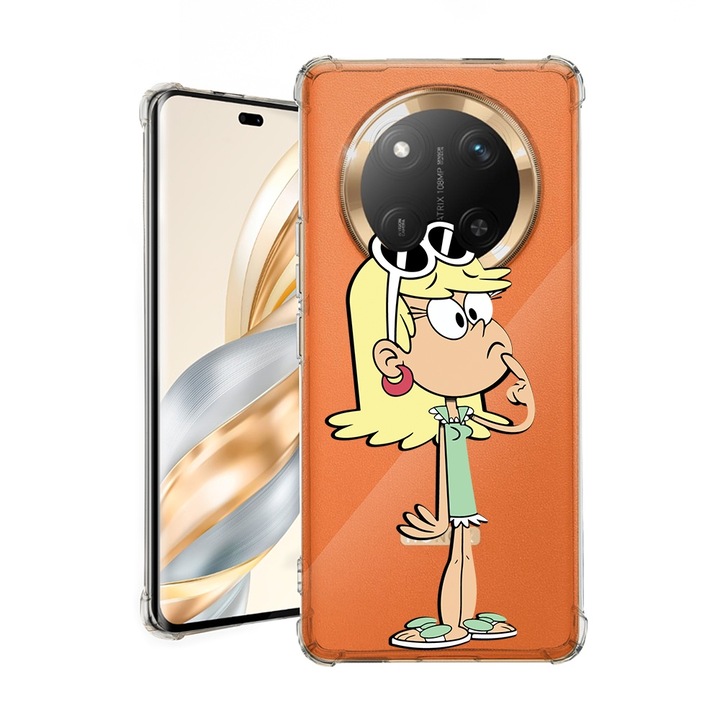 BestCase® Husa pentru Honor Magic7 Lite, Anti Shock 1.5MM, The Loud House - Leni, Protectie camera, ecran si colturi, 1926355 AS 1625