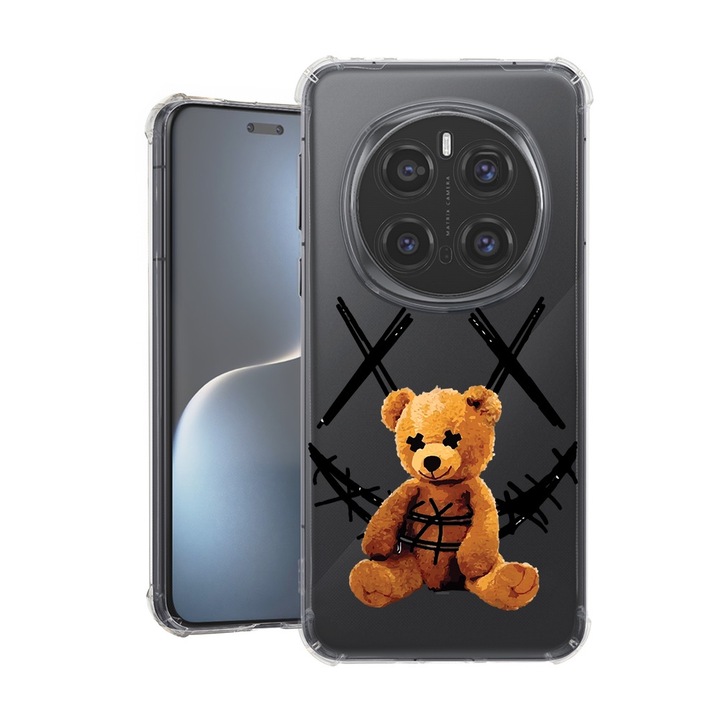 Силиконов калъф BestCase за Honor Magic7 Pro, Teddy Bear Smile, Air-Cushion Technology, 1.5MM Anti Shock, 1926356 AS 982
