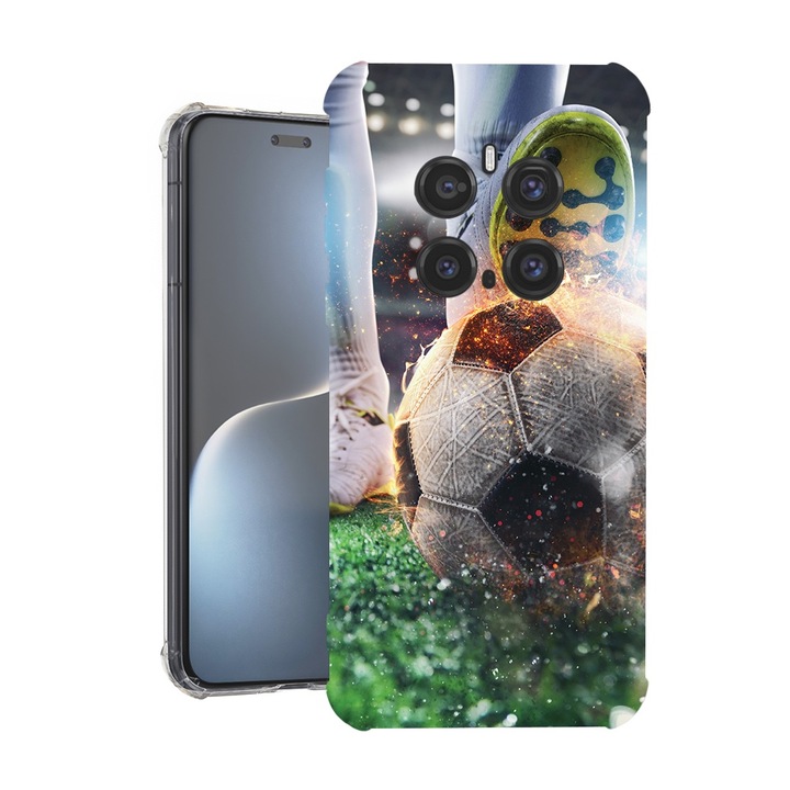Силиконов калъф BestCase за Honor Magic7 Pro, Play Football, Air-Cushion Technology, 1.5MM Anti Shock, 1926356 AS 1209