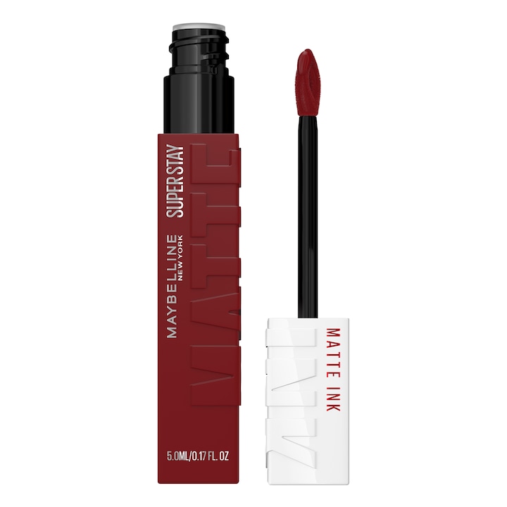 Ruj lichid mat rezistent la transfer Maybelline New York Superstay Matte 50 Voyager, 5 ml