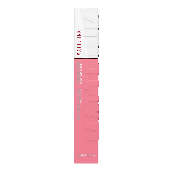 Ruj lichid mat rezistent la transfer Maybelline New York Superstay Matte 10 Dreamer, 5 ml