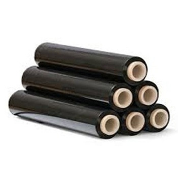 Folie stretch manuala, neagra , cutie cu 6 role Folie stretch manuala, neagra , cutie cu 6 role