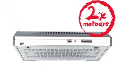 Hota Traditionala Beko Cfb6433x Putere De Absorbtie 365 M3 H 2 Motoare 60 Cm Inox Emag Ro