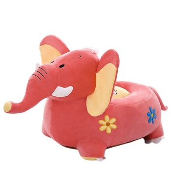 Fotoliu din plus pentru copii, Elefant Roz Fotoliu din plus pentru copii, Elefant Roz